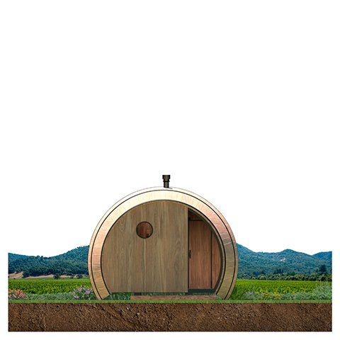 Wine Barrel Cabins - Acceso