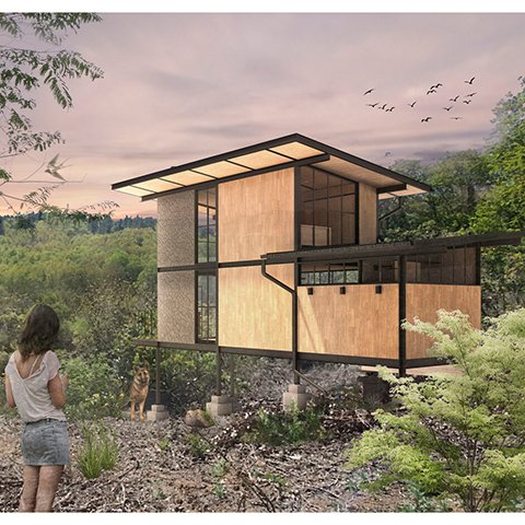 Refugio Mirador Empedrado - Render3